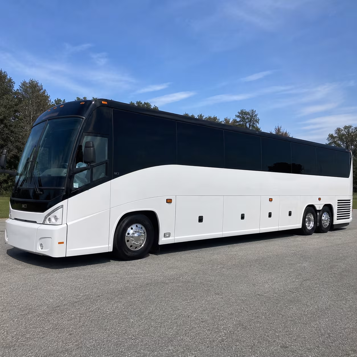 40-56 Passenger Charter Bus Exterior