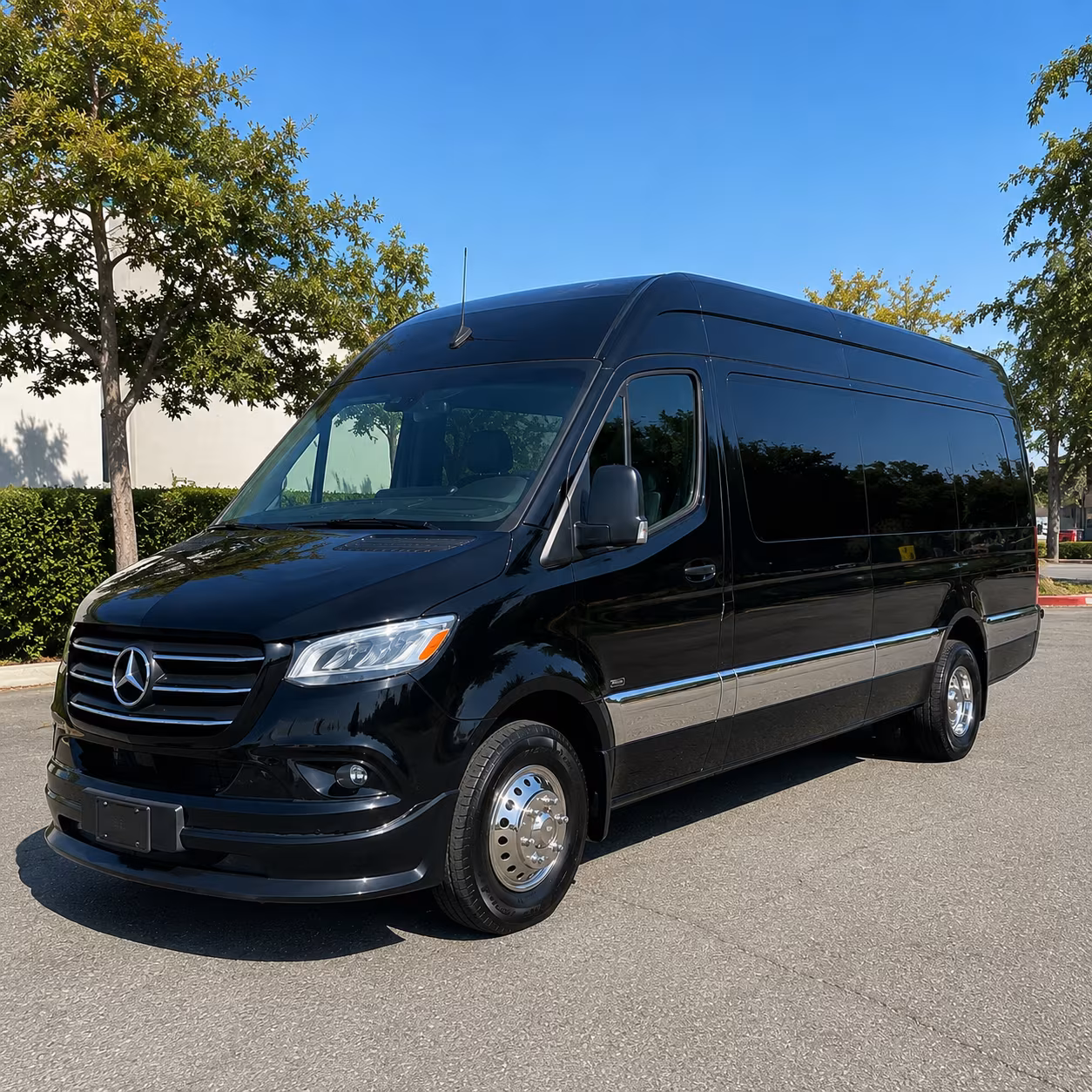 Fontana Airport Shuttle & Transportation party bus exterior