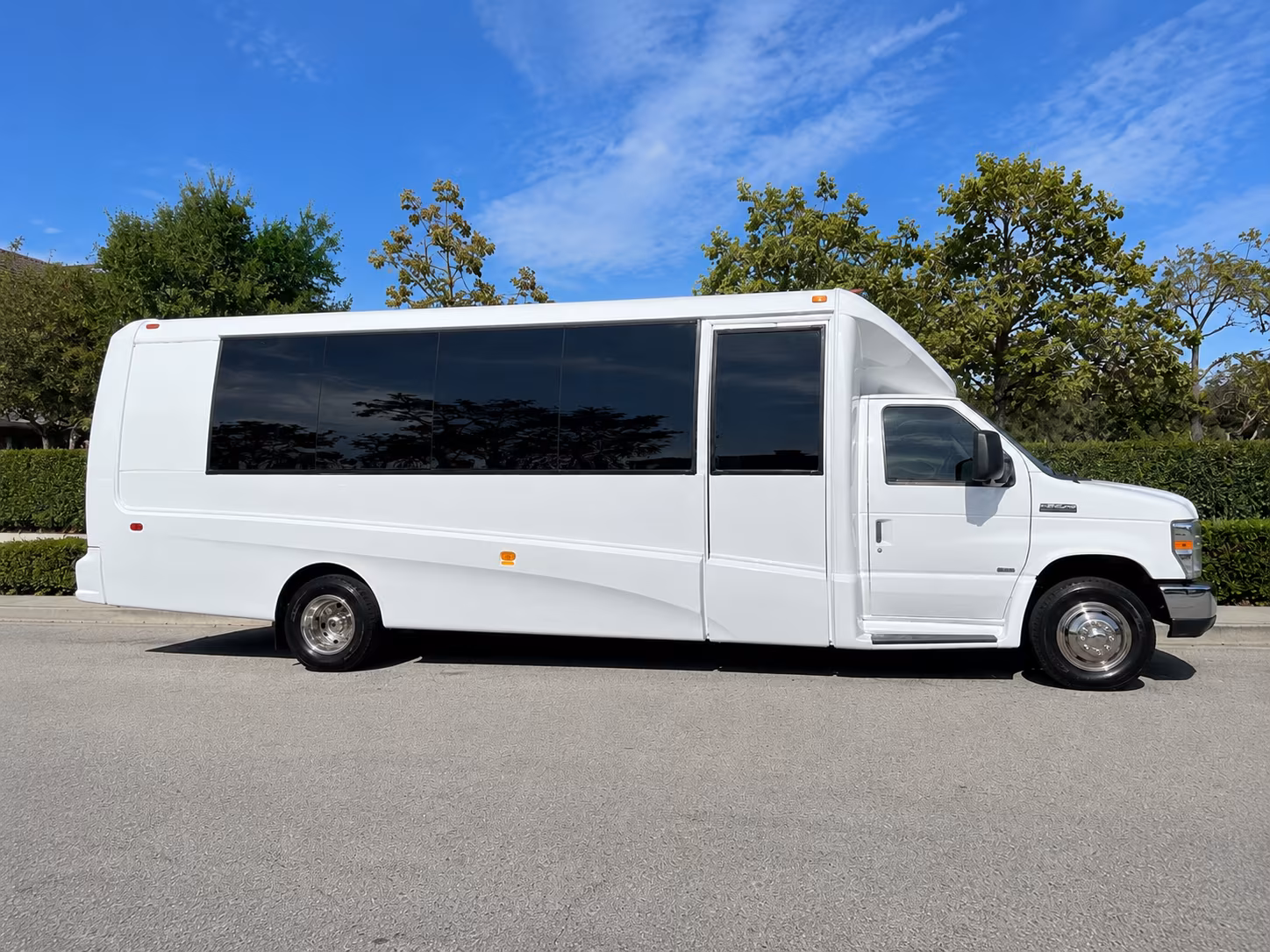 Fontana Airport Shuttle & Transportation party bus exterior
