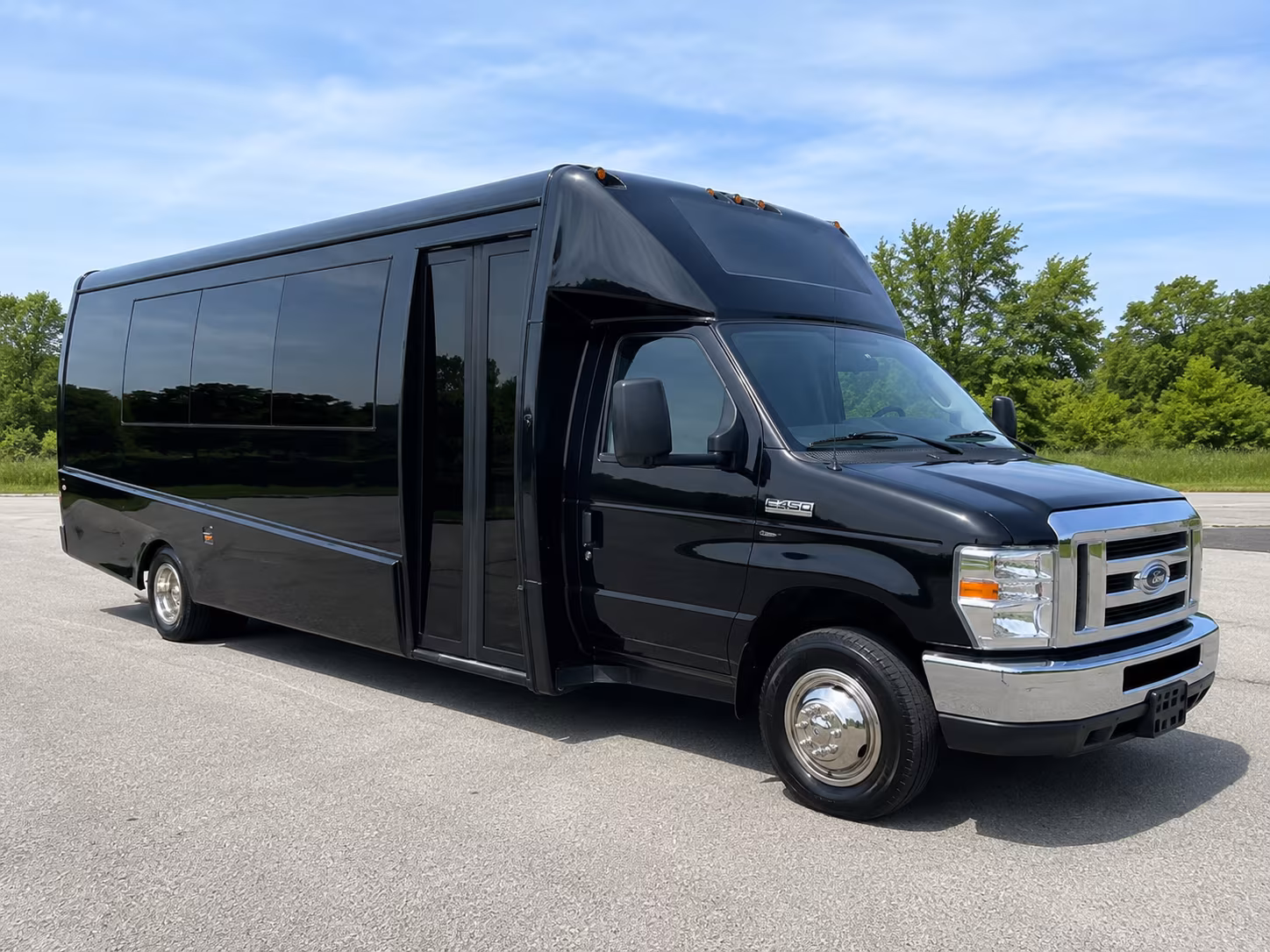 Fontana Airport Shuttle & Transportation party bus exterior