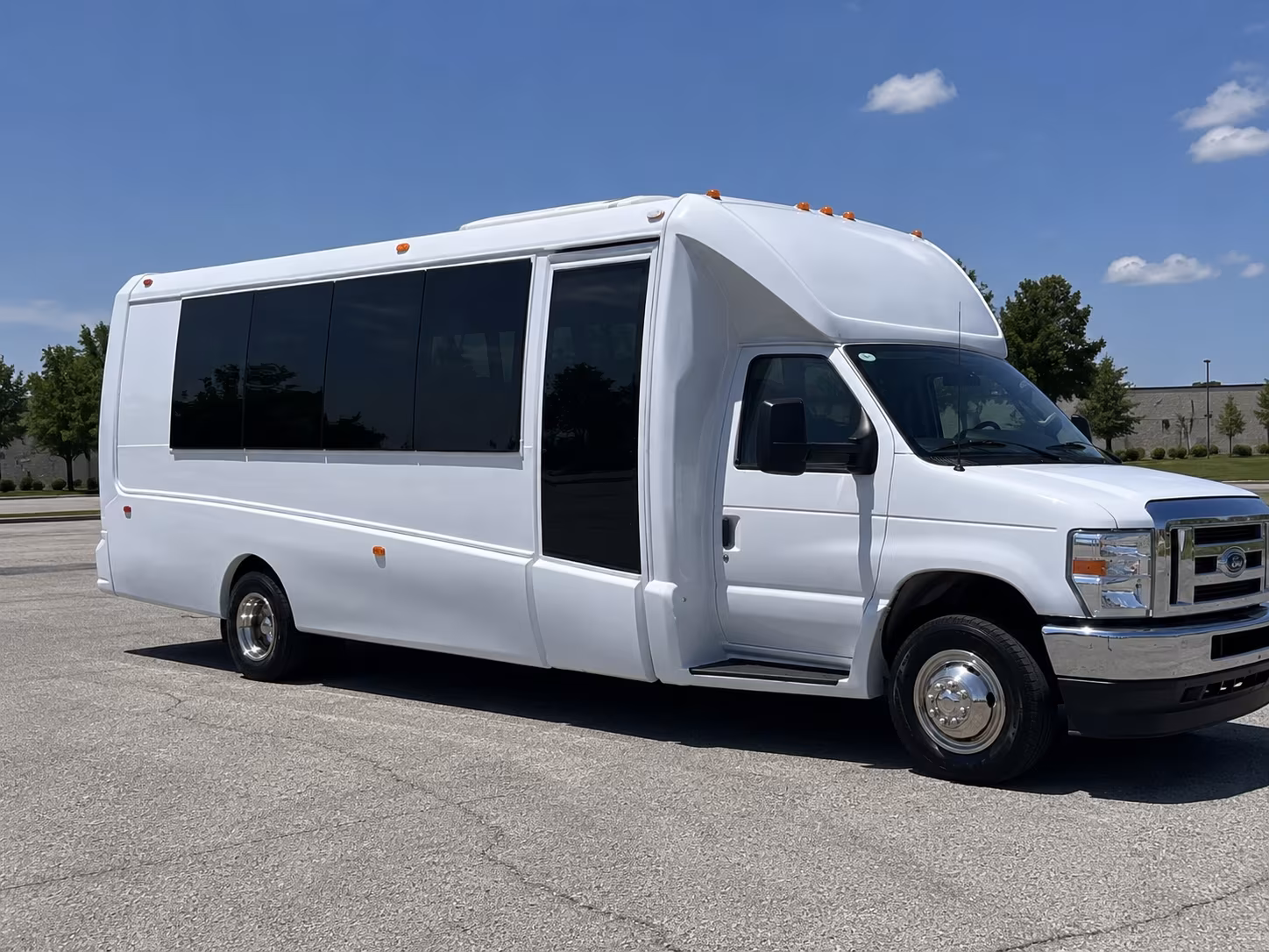 Fontana Private Event Transportation party bus interior