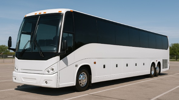 Exterior of Charter Bus Company Eastvale's 50 Passenger Party Bus in Eastvale