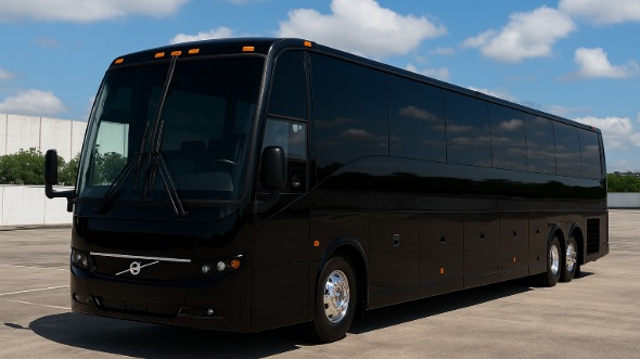 fontana employee shuttle charter bus rental